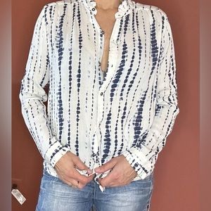 Abercrombie ruffle blouse